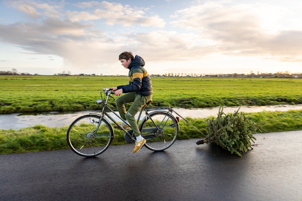 Kerstbomen verbranding Broek in Waterland-5